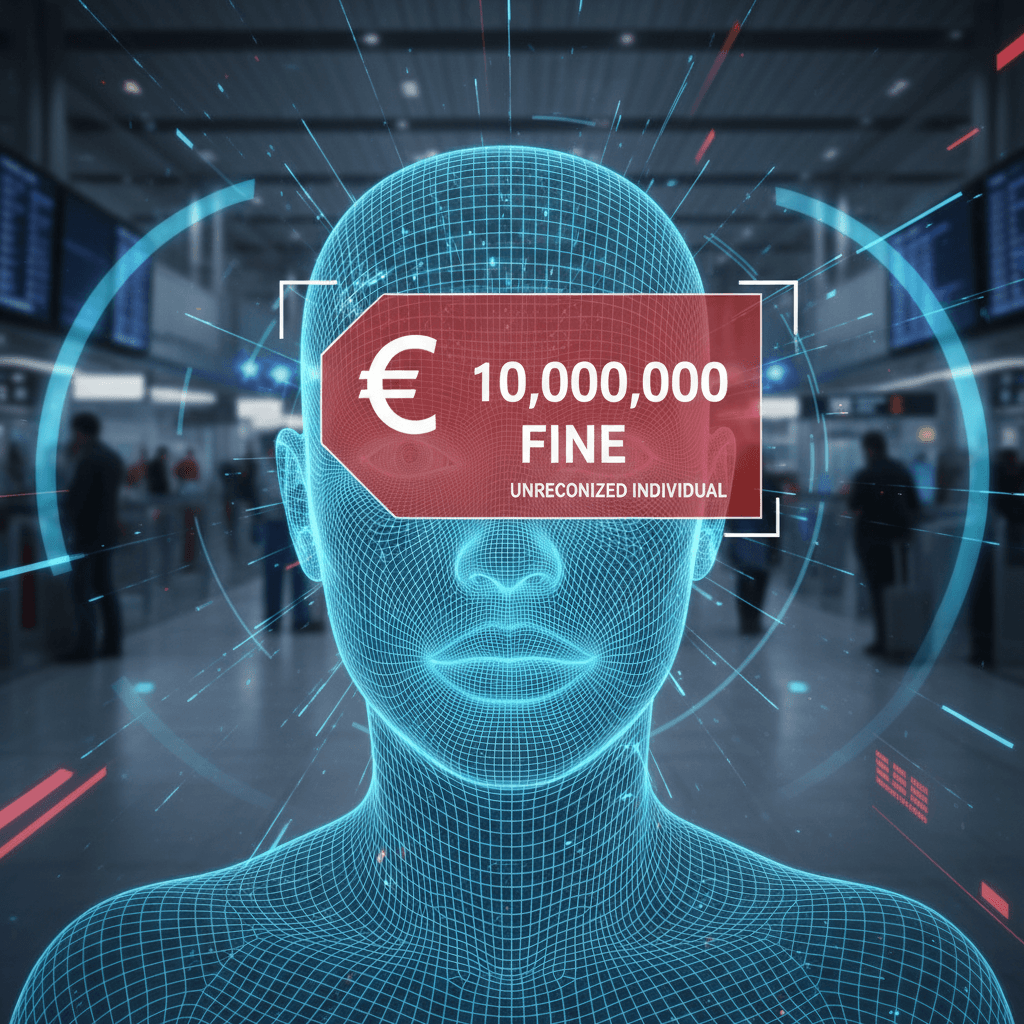 Multa récord de la AEPD a AENA: 10 millones de euros por reconocimiento facial sin evaluación de impacto válida