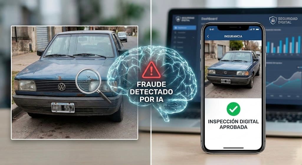 Peligro Seguros. Ahora la IA puede convertir cualquier auto en una estafa perfecta