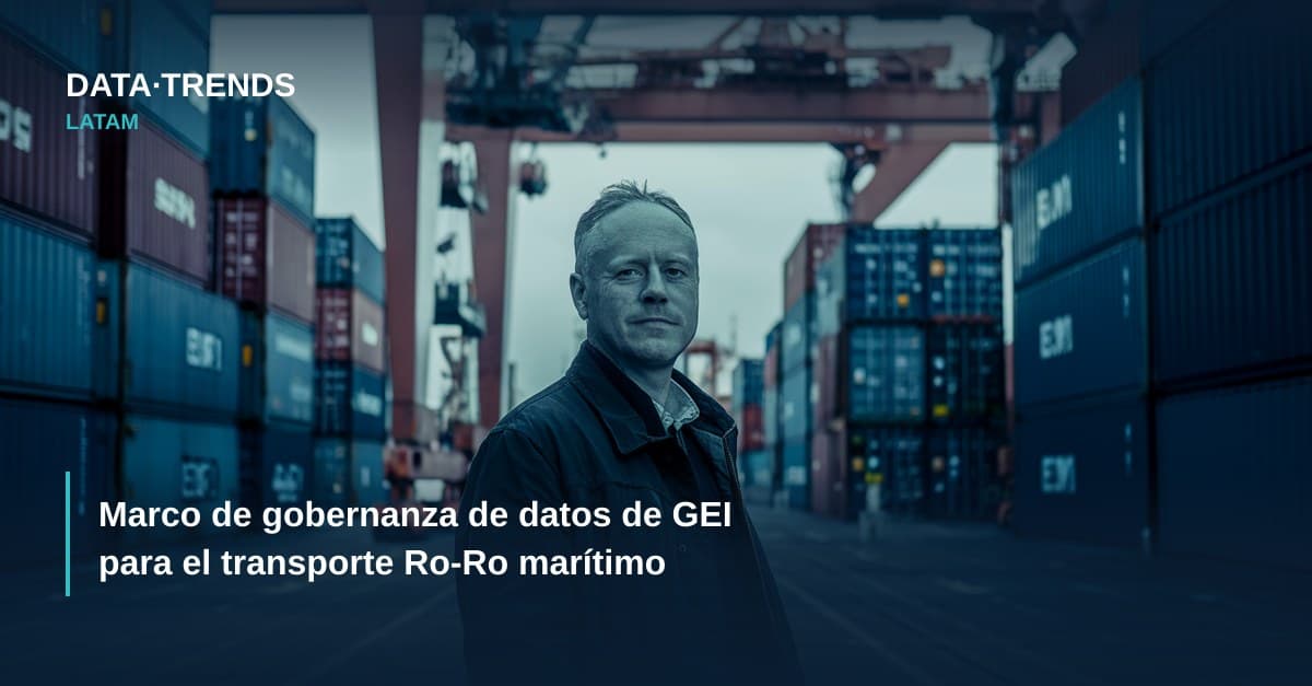 Marco de gobernanza de datos de GEI para el transporte Ro-Ro marítimo